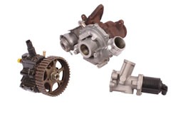 Palivová sústava, výfuk a sanie