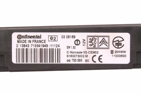 Riadiaca jednotka Bluetooth 9675359580