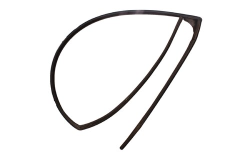 Vonkajšie tesnenie skla ľavých predných dverí 6Y0837431