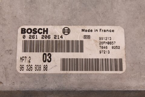 Riadiaca jednotka motora 0261206214