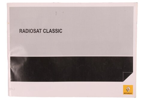 návod na obsluhu - autorádio - Radiosat Classic