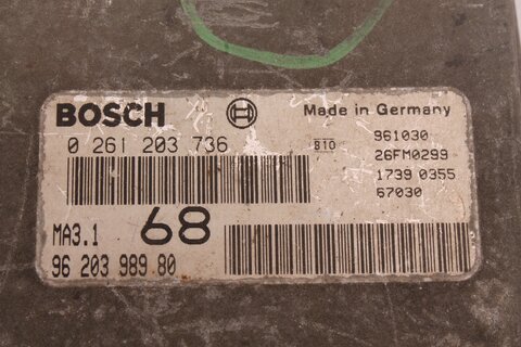 Riadiaca jednotka motora 0261203736