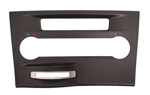 Stredový panel palubnej dosky - čierny