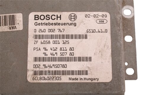 Riadiaca jednotka automatickej prevodovky 0260002767