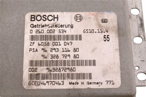 Riadiaca jednotka automatickej prevodovky 0260002534