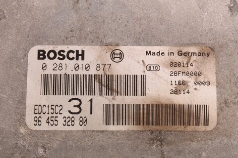 Riadiaca jednotka motora 0281010877