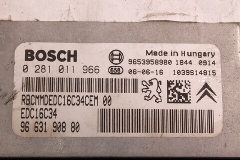 Riadiaca jednotka motora 0281011966