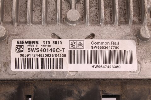 Riadiaca jednotka motora SW9653647780