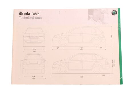Technické údaje FABIA S54.5580.04.15