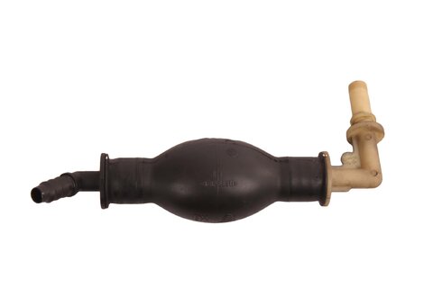 Ručná palivová pumpa - balónik (uhlová) 1574JC