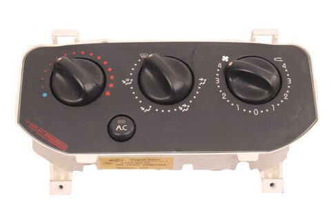 Ovládanie kúrenia a klimatizácie - manuálna