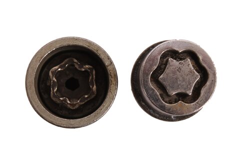 Bezpečnostné skrutky kolesa M14x1, 5x25 17mm sada