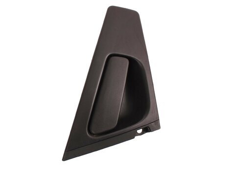 Ľavá L vonkajšia kľučka zadných dverí 5dv. - čierna nelakovacia