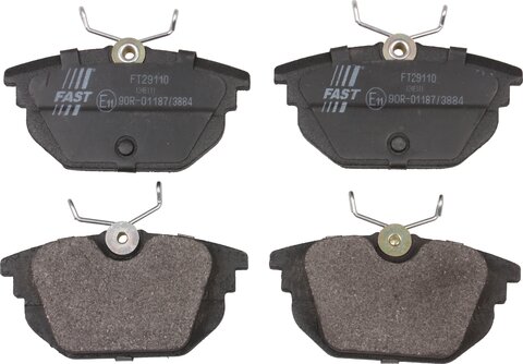 Brzdové doštičky zadné 98 -^gt;