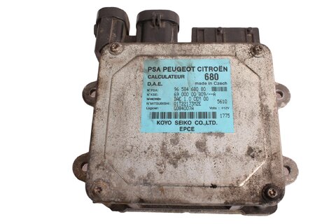 Riadiaca jednotka posilňovača riadenia 9658468080