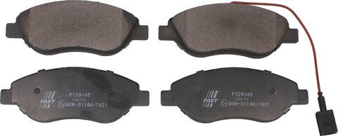 Brzdové doštičky predné