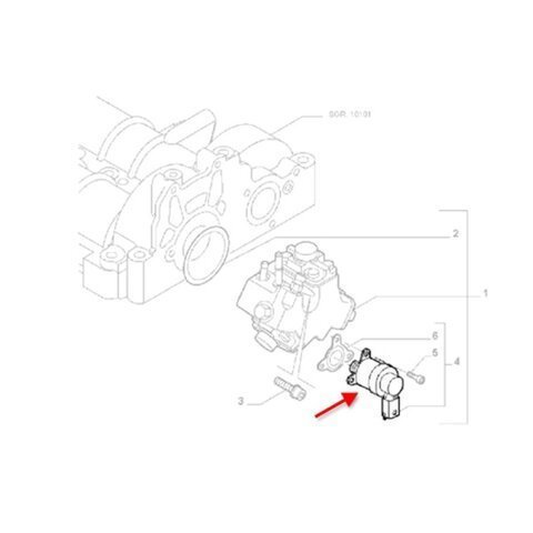 Ventil regulácie tlaku paliva