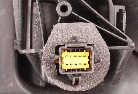 Ľavej spätné zrkadlo 7-PIN elektricky ovládané s príklopom - pre lak