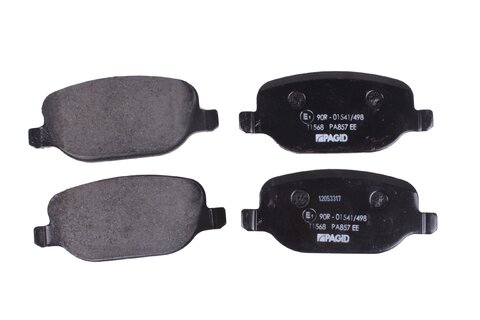 Brzdové doštičky zadné