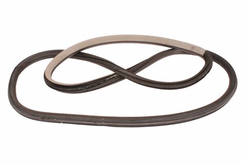 Tesnenie dverí vnútorné zadné ľavé čierna/sivá combi - 3B9867367 K/L MGT