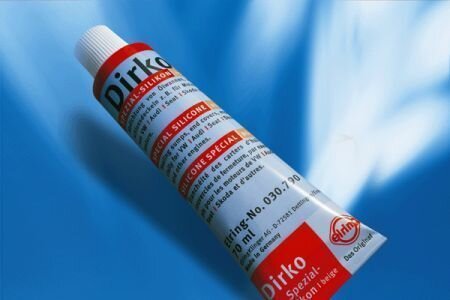 Silikónový tmel dierka