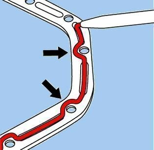 Silikónový tmel dierka