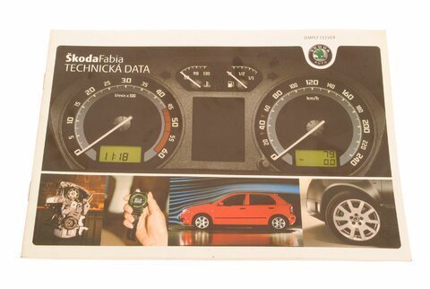 Technické údaje FABIA 6Y0012032EN