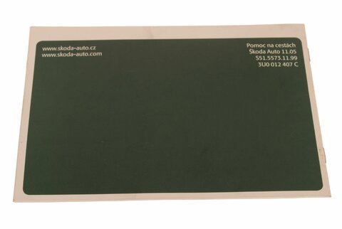 Pomoc na cestách (návod) 3U0012407C