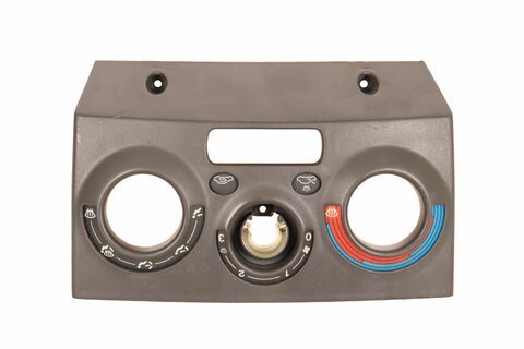 Rámček panelu ovládanie kúrenia