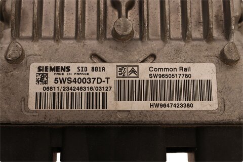 Riadiaca jednotka motora SW9650517780