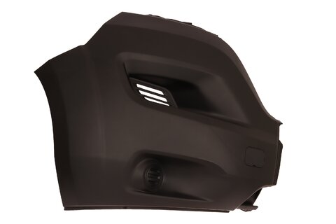 Roh predného nárazníka pravý (čierny) 2014 -