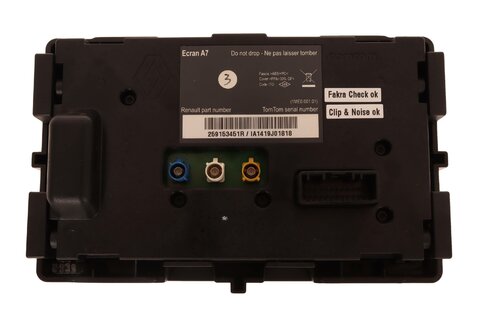 Display satelitná navigácia