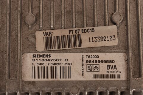 Riadiaca jednotka automatickej prevodovky 9645969580