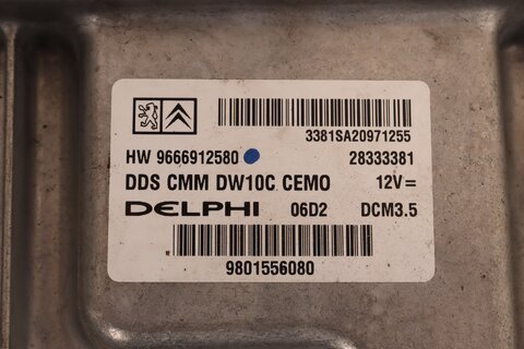 Riadiaca jednotka motora 9801556080