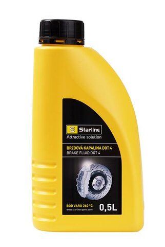 Brzdová kvapalina DOT4 500ml