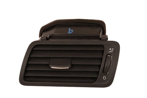 Výdych ventilácie - ľavý