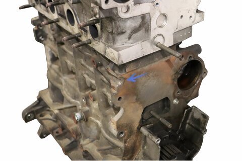 Motor BKD 103kW - poškodený