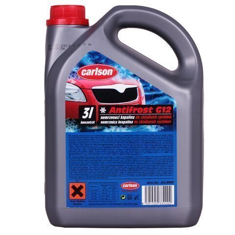 Antifreeze nemrznúca zmes do chladičov - 3 L (G12 - červená)