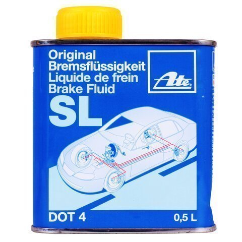 Brzdová kvapalina SL - DOT 4 - 500 ml