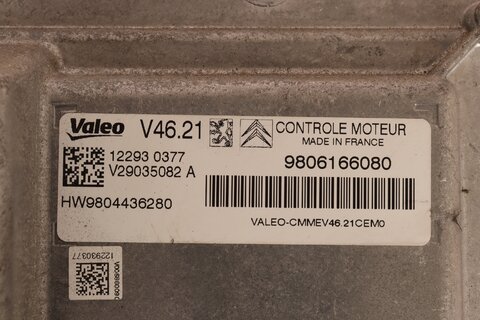 Riadiaca jednotka motora 9806166080