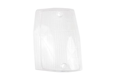 Sklo blikače pravej bielej -89