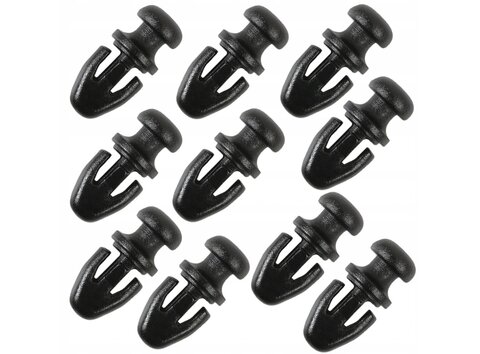 Príchytka plastového prahu - 10 ks