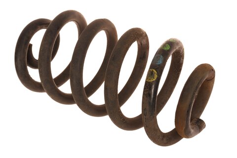 Pružina zadnej nápravy (1x žltá, 1x mod, 2x zel) 4F0511115BD