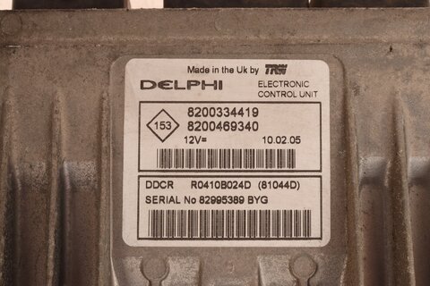 Riadiaca jednotka motora 8200469340