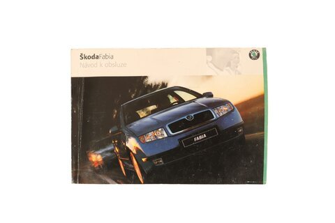 Návod na obsluhu FABIA CZ 2000