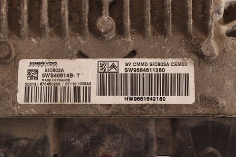 Riadiaca jednotka motora 2.0 HDi 88kW