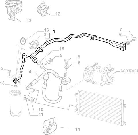 Hadice klima 46820560