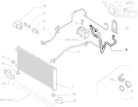 Hadice klima 51771674