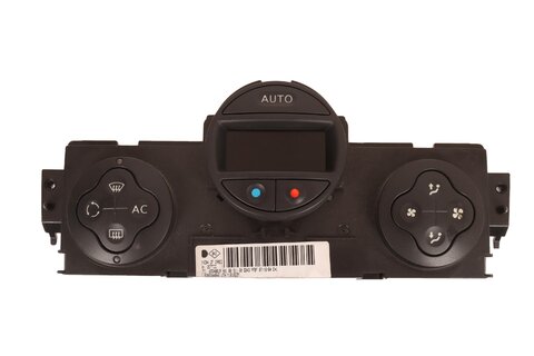 Ovládanie kúrenia a klimatizácie - čierny 8200344840