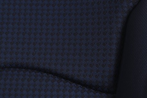 Sedačka zadného radu komplet -modrá látka - SED-136